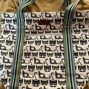 Crazy Cat Lady Artsy Bungalow 360 Canvas Tote Bag